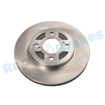 Jeu de 2 disques de frein avant RAP BRAKES [R-D1025]