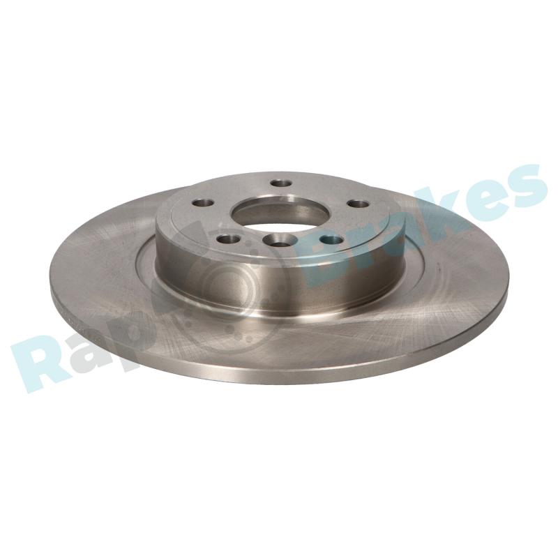 Jeu de 2 disques de frein arrière RAP BRAKES R-D1030 - Visuel 1