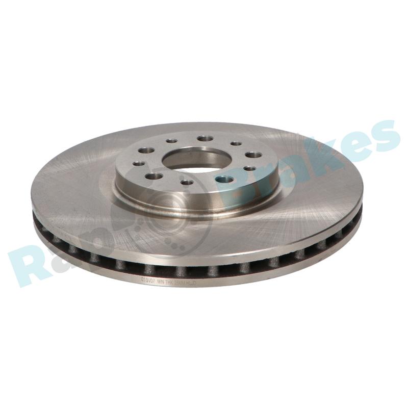 Jeu de 2 disques de frein avant RAP BRAKES R-D1041 - Visuel 1