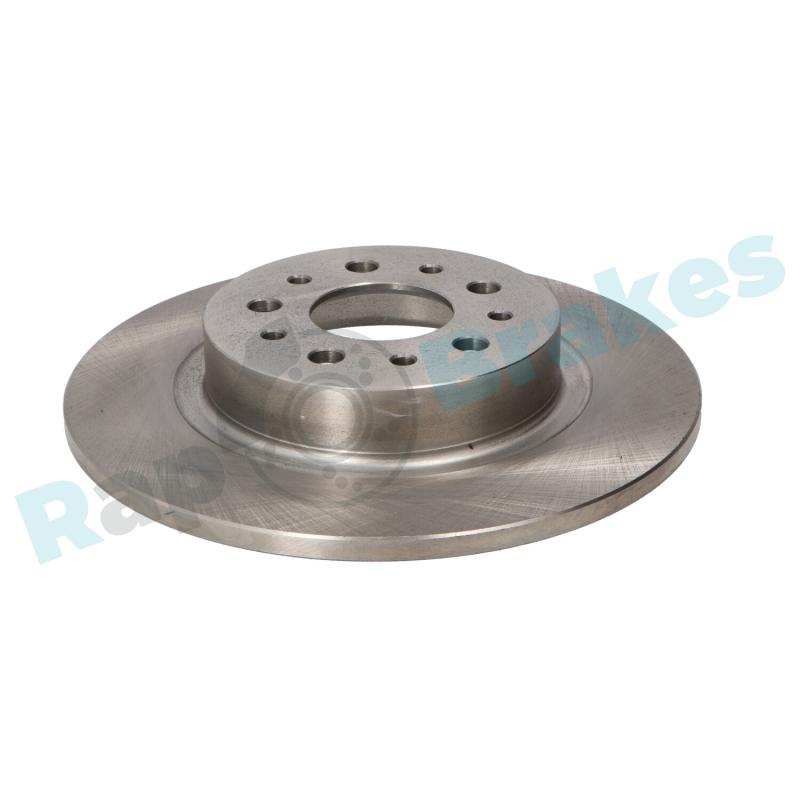 Jeu de 2 disques de frein arrière RAP BRAKES R-D1043 - Visuel 1