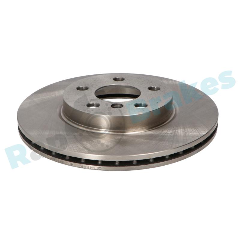 Jeu de 2 disques de frein arrière RAP BRAKES R-D1056 - Visuel 1