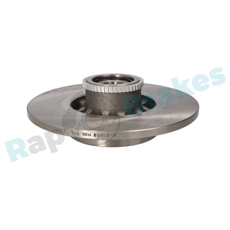 Jeu de 2 disques de frein arrière RAP BRAKES R-D1058 - Visuel 2