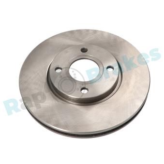 Jeu de 2 disques de frein avant RAP BRAKES R-D1066 pour HYUNDAI SONATA 1.5 Ti-VCT - 110cv