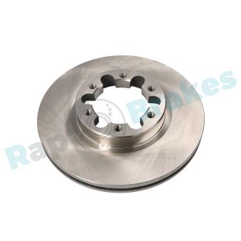 Jeu de 2 disques de frein avant RAP BRAKES OEM 5001871214