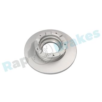 Jeu de 2 disques de frein arrière RAP BRAKES OEM 2012584