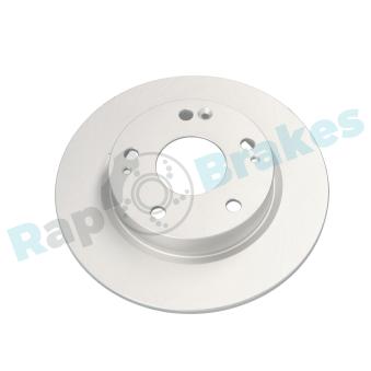 Jeu de 2 disques de frein arrière RAP BRAKES OEM 45251TEAT00