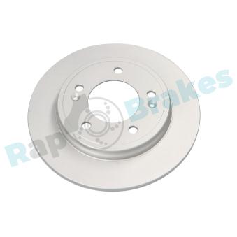 Jeu de 2 disques de frein arrière RAP BRAKES [R-D1144C]