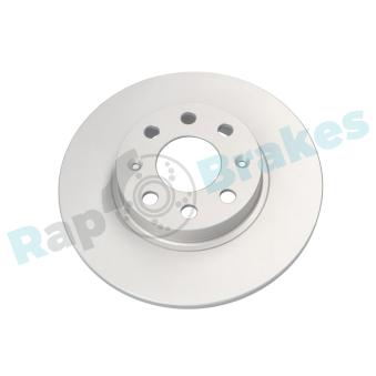 Jeu de 2 disques de frein avant RAP BRAKES OEM 55700398