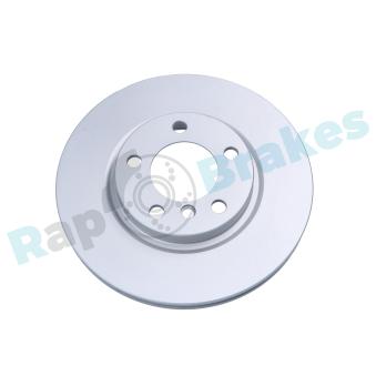 Jeu de 2 disques de frein avant RAP BRAKES R-D1151C pour DODGE DURANGO Cooper S ALL4 - 184cv