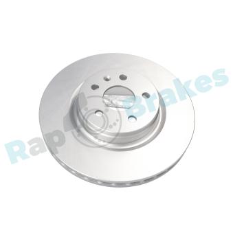 Jeu de 2 disques de frein avant RAP BRAKES R-D1178C pour AUDI A1 100D AWD - 525cv