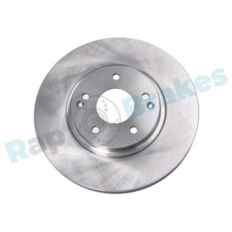 Jeu de 2 disques de frein avant RAP BRAKES [R-D1232]