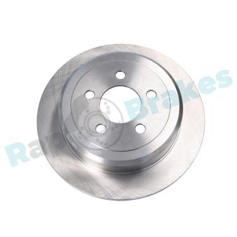 Jeu de 2 disques de frein arrière RAP BRAKES R-D1234 pour DODGE NITRO 2.8 CRD 4WD - 177cv