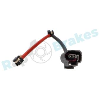 Contact d'avertissement, usure des plaquettes de frein RAP BRAKES R-G0024 pour PORSCHE CAYENNE S 4.8 - 385cv