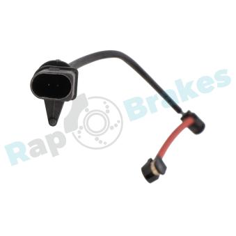 Contact d'avertissement, usure des plaquettes de frein RAP BRAKES R-G0074 pour AUDI Q5 2.0 TDI - 190cv