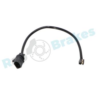 Contact d'avertissement, usure des plaquettes de frein RAP BRAKES R-G0197 pour KIA CEED 2.0 - 252cv