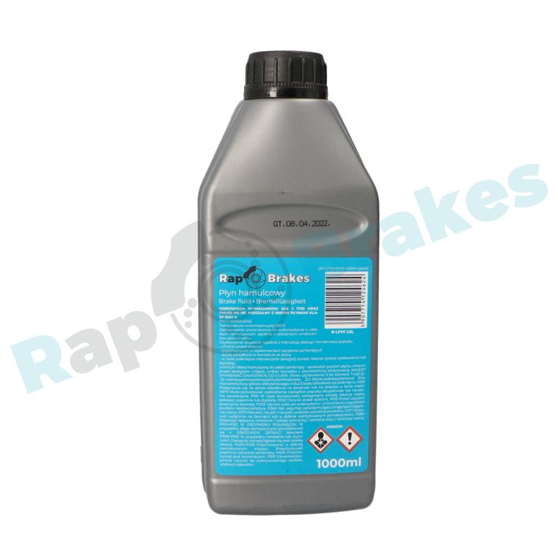 Liquide de frein RAP BRAKES R-LPH1 1,0L - Visuel 2