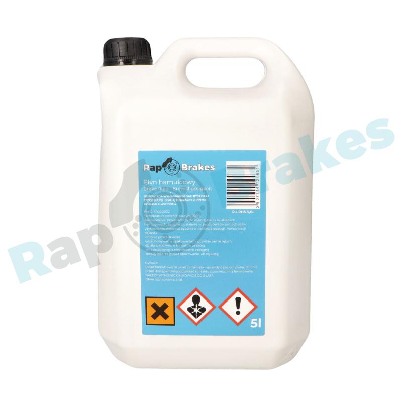 Liquide de frein RAP BRAKES R-LPH5 5.0L - Visuel 1