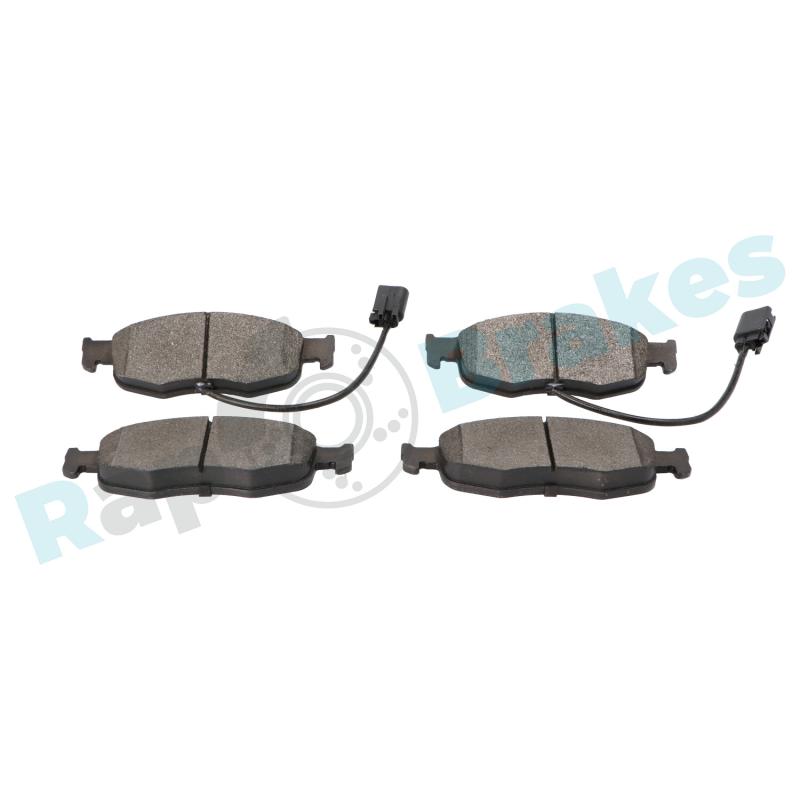 Jeu de 4 plaquettes de frein avant RAP BRAKES R-P0084 - Visuel 2