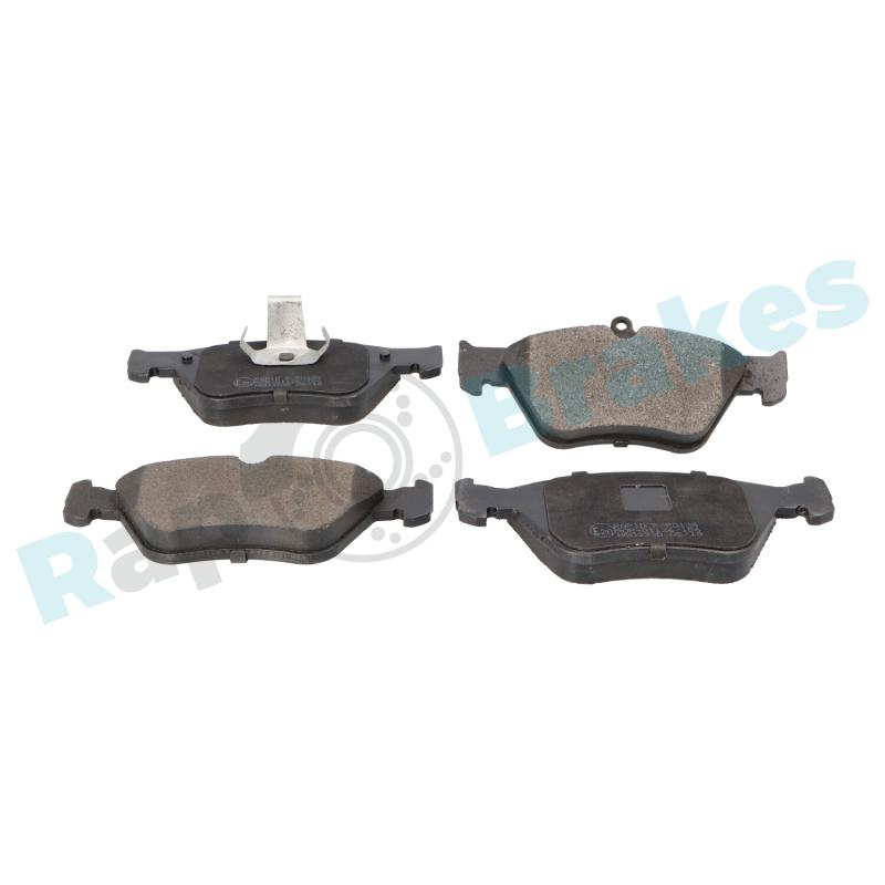 Jeu de 4 plaquettes de frein avant RAP BRAKES R-P0134 - Visuel 1