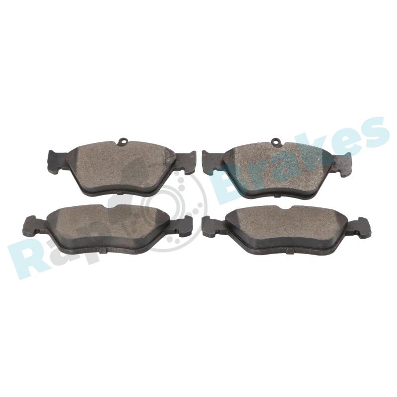 Jeu de 4 plaquettes de frein avant RAP BRAKES R-P0134 - Visuel 2