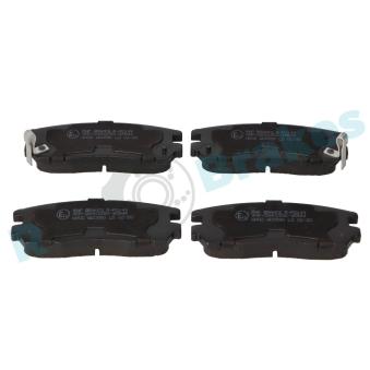 Jeu de 4 plaquettes de frein arrière RAP BRAKES OEM 8970392690