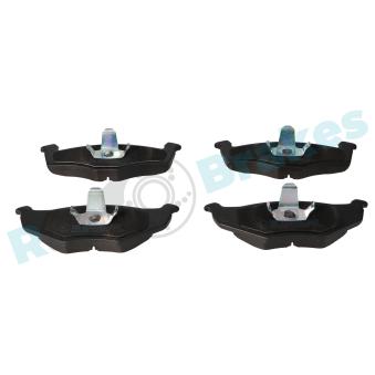 Jeu de 4 plaquettes de frein avant RAP BRAKES [R-P0233]