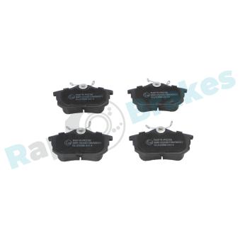 Jeu de 4 plaquettes de frein arrière RAP BRAKES [R-P0238]