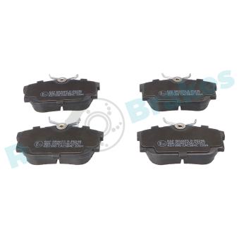 Jeu de 4 plaquettes de frein arrière RAP BRAKES OEM 7d0698451a Jeu de 4 plaquettes de frein arrière RAP BRAKES OEM 7d0698451a