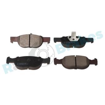 Jeu de 4 plaquettes de frein avant RAP BRAKES OEM 71752981