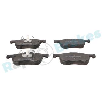Jeu de 4 plaquettes de frein avant RAP BRAKES OEM GBP90342AF