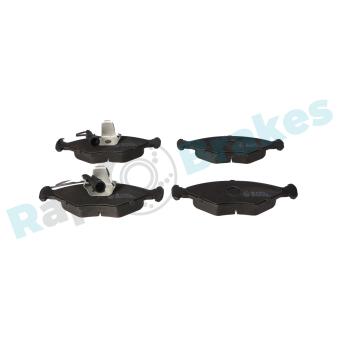 Jeu de 4 plaquettes de frein avant RAP BRAKES [R-P0307]