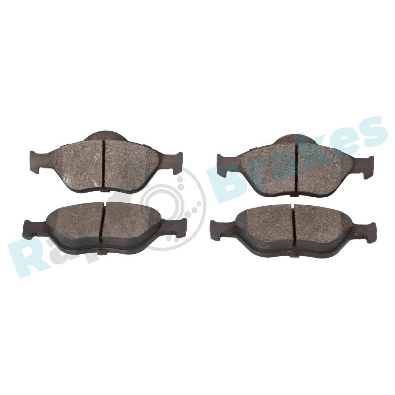 Jeu de 4 plaquettes de frein avant RAP BRAKES R-P0329 - Visuel 2