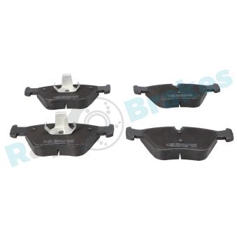 Jeu de 4 plaquettes de frein avant RAP BRAKES OEM 2357229