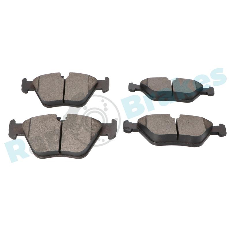 Jeu de 4 plaquettes de frein avant RAP BRAKES R-P0425 - Visuel 2