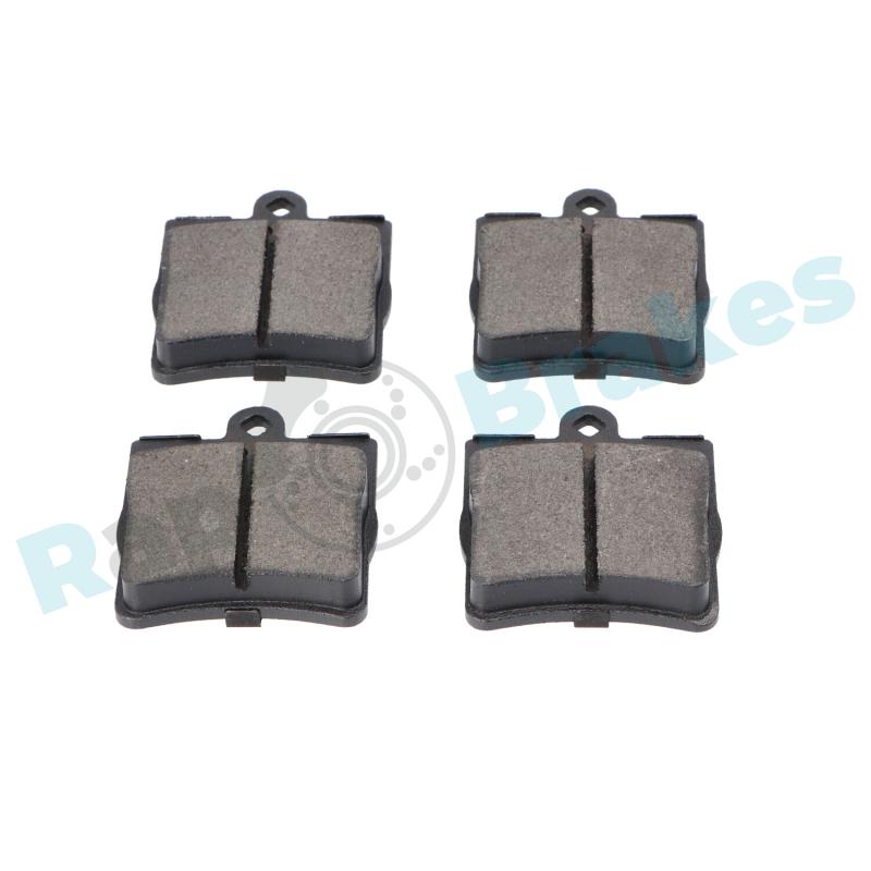Jeu de 4 plaquettes de frein arrière RAP BRAKES R-P0438 - Visuel 2