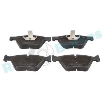 Jeu de 4 plaquettes de frein avant RAP BRAKES R-P0450 pour DAEWOO EVANDA 325 i - 218cv