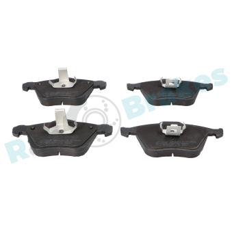 Jeu de 4 plaquettes de frein avant RAP BRAKES OEM 30793231