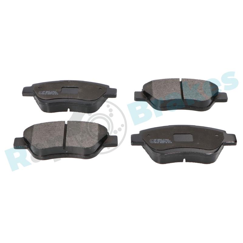 Jeu de 4 plaquettes de frein avant RAP BRAKES R-P0469 - Visuel 1