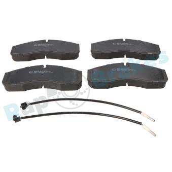 Jeu de 4 plaquettes de frein avant RAP BRAKES [R-P0495]