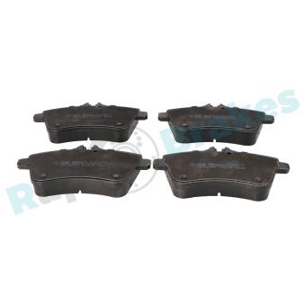 Jeu de 4 plaquettes de frein avant RAP BRAKES [R-P0512]