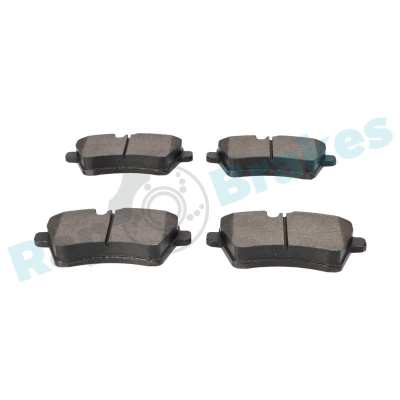 Jeu de 4 plaquettes de frein avant RAP BRAKES R-P0514 - Visuel 2
