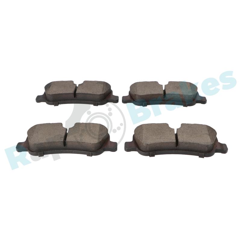 Jeu de 4 plaquettes de frein arrière RAP BRAKES R-P0516 - Visuel 2