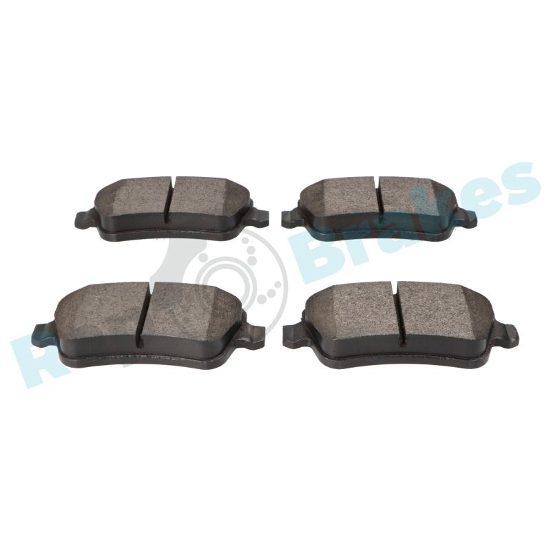 Jeu de 4 plaquettes de frein arrière RAP BRAKES R-P0520 - Visuel 2