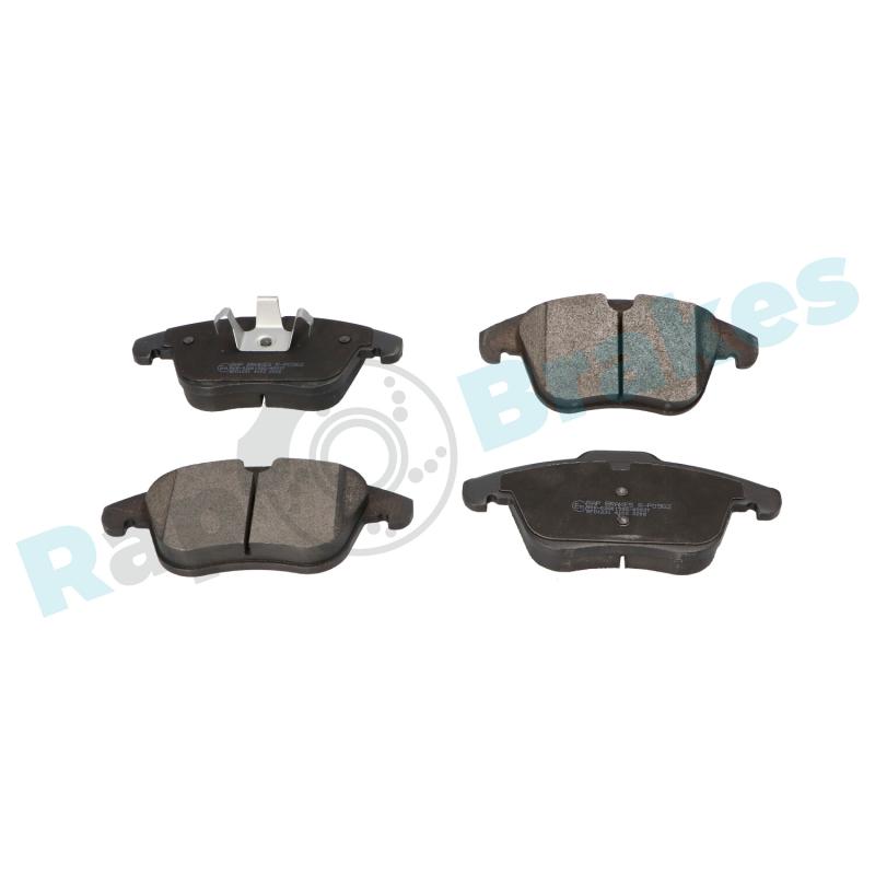 Jeu de 4 plaquettes de frein avant RAP BRAKES R-P0562 - Visuel 1