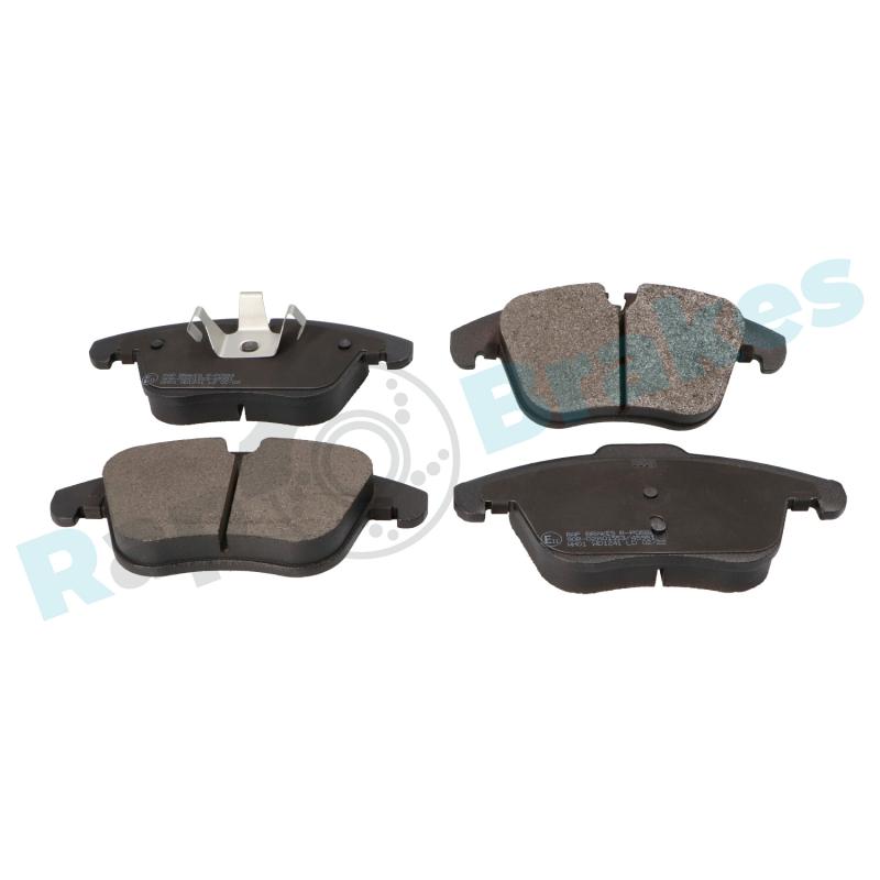Jeu de 4 plaquettes de frein avant RAP BRAKES R-P0584 - Visuel 1