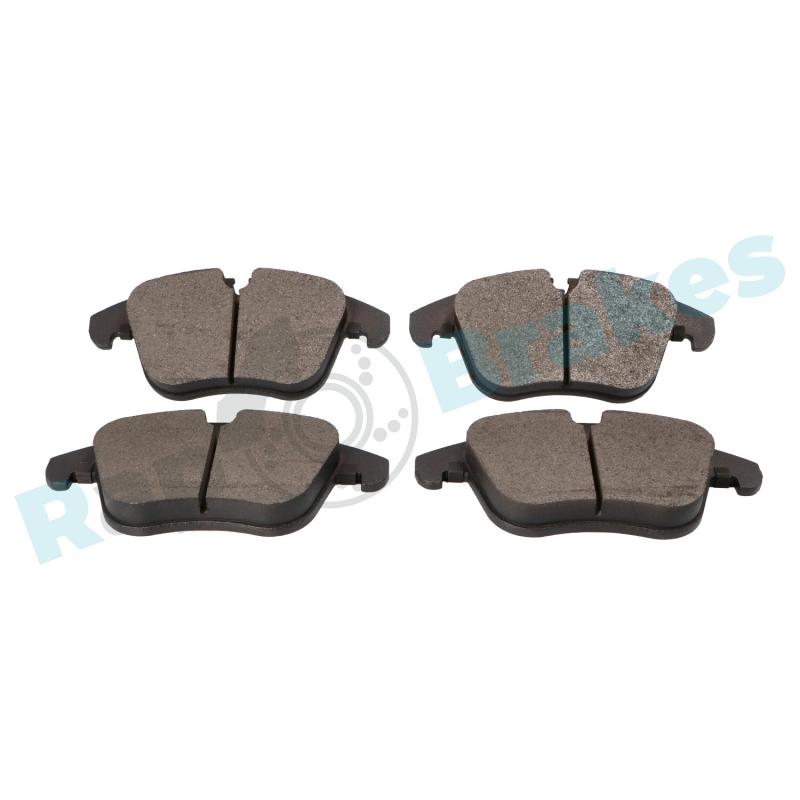 Jeu de 4 plaquettes de frein avant RAP BRAKES R-P0584 - Visuel 2