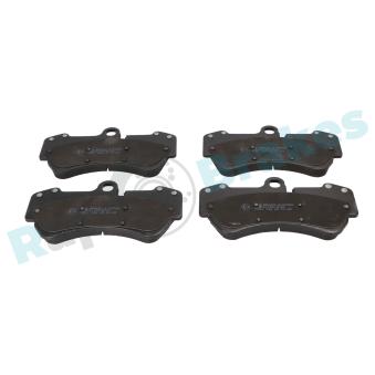 Jeu de 4 plaquettes de frein avant RAP BRAKES OEM 7L0698151B