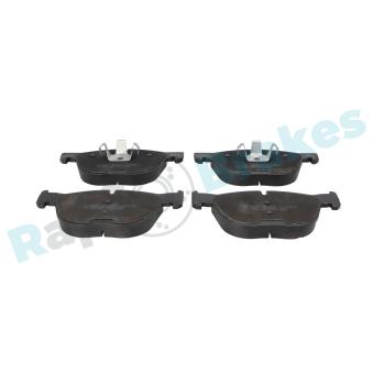 Jeu de 4 plaquettes de frein avant RAP BRAKES [R-P0605]