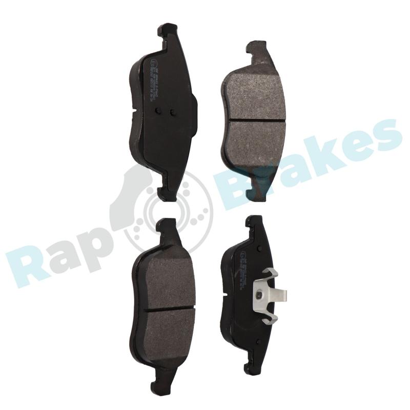 Jeu de 4 plaquettes de frein avant RAP BRAKES R-P0665 - Visuel 1