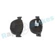 RAP BRAKES R-P0706 - Jeu de 4 plaquettes de frein avant